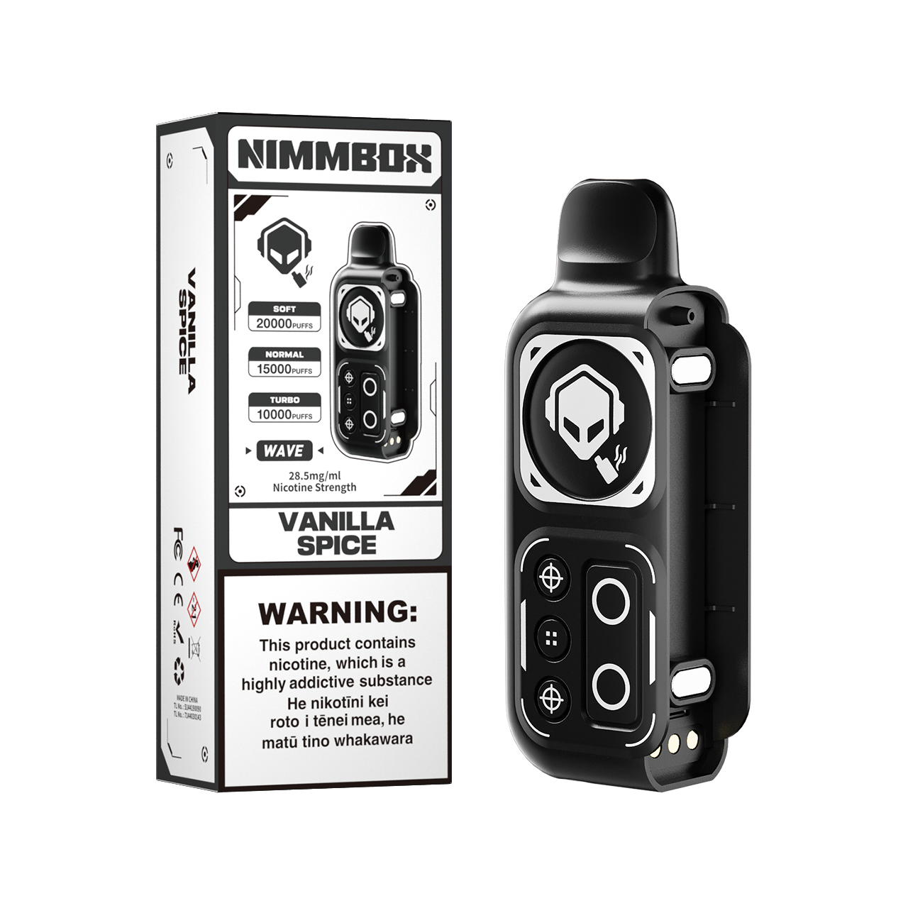 Detachable Vape Disposable Lost Mary Nera Fullview Kit – 70K Puffs
