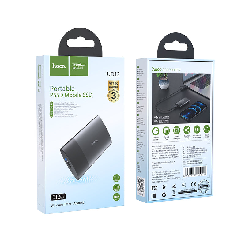 Portable SSD Hard Drive (UD12)