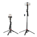 Automatic Face Tracking Selfie Stick with 1.8m Quadpod, Camera Mount, 360' Rotation, Gimbal Stablizer, AI Hand Gesture Recognition, AI Smart Follow Up (DYY04)