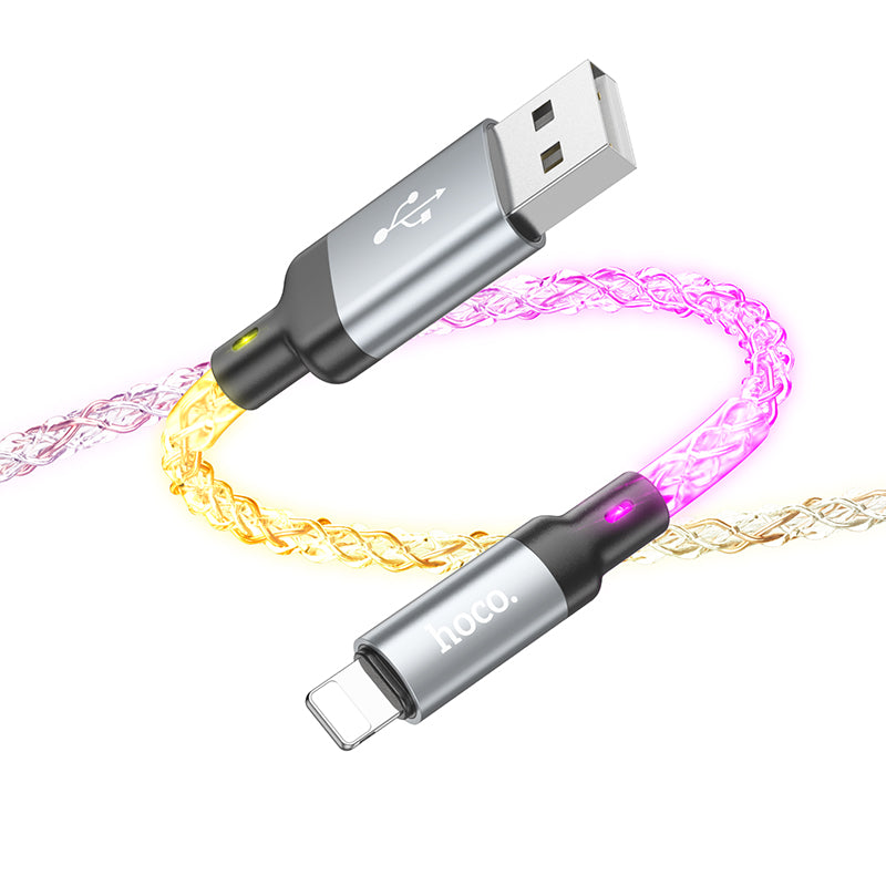 Colorful LED USB Cable - Lightning (U112)