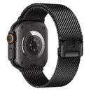Metallic Watch Strap with Umbrella Buckle for Apple Watch (WA33)