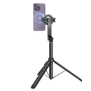 Premium Bluetooth Selfie Stick w/ 1.5m Tripod, V5.2 Remote, Magnetic Phone Holder (K25)
