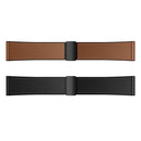 Universal Leather Watch Strap with Magnetic Buckle for Non-Apple Watch including HOCO Watch, Samsung, Huawei, Xiaomi, Vivo, OPPO etc (WH18)