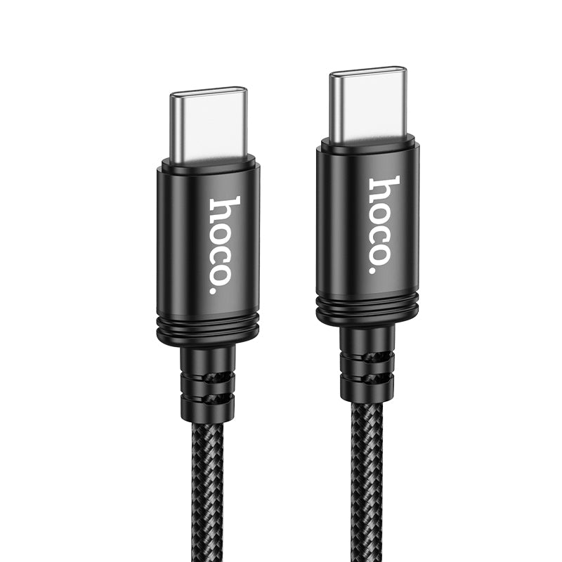 60W PD Nylon Braided Super Fast Charging Cable - USB C to USB C (X89) 2 Meter