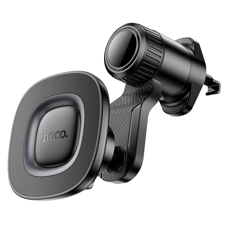 Magnetic Air Vent Phone Holder w/ Ring Magnet, Hook Locking (H74)