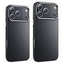 Magnetic Shock Proof Case w/ MagSafe Compatible, Premium T6000 Carbon Fiber Texture, Hidden Ring (AS13) - iPhone 17 Series