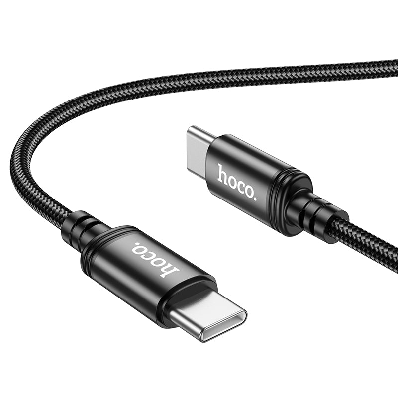 60W PD Nylon Braided Super Fast Charging Cable - USB C to USB C (X89) 2 Meter