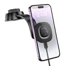 15W Magnetic Wireless Charging Phone Holder for Dashboard (HW31)
