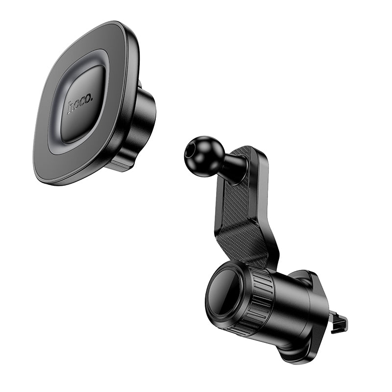 Magnetic Air Vent Phone Holder w/ Ring Magnet, Hook Locking (H74)