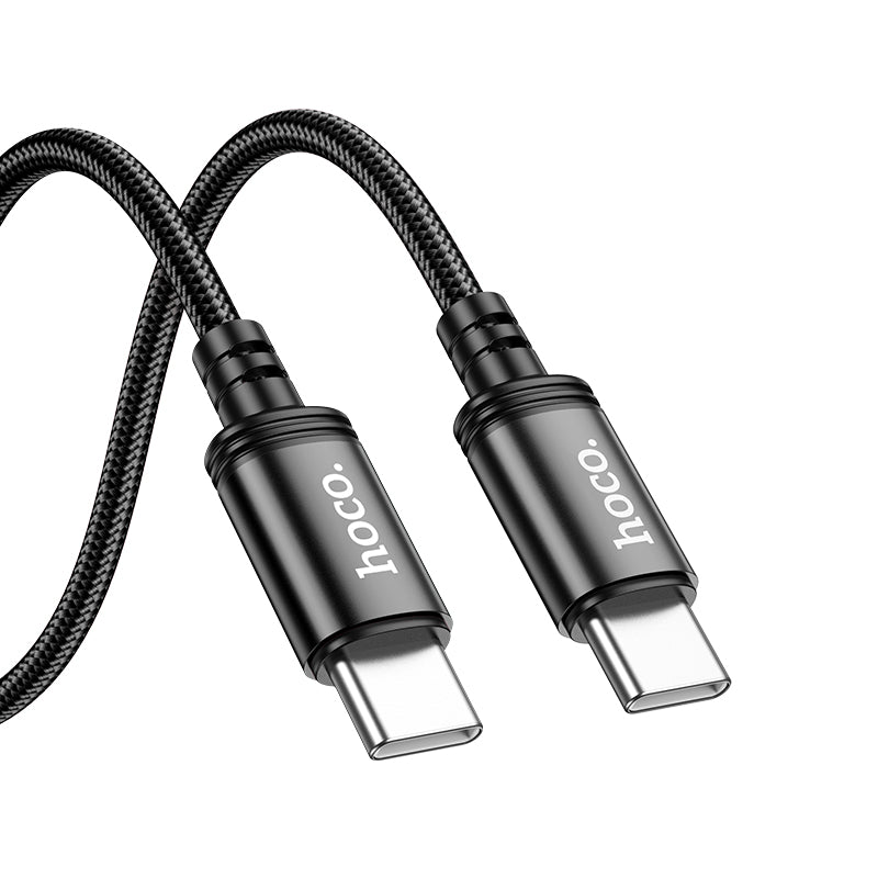 60W PD Nylon Braided Super Fast Charging Cable - USB C to USB C (X89) 2 Meter