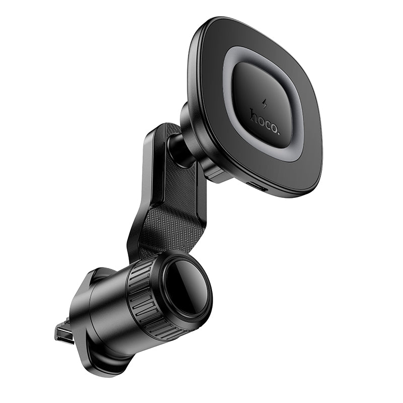 15W Magnetic Wireless Charging Phone Holder for Air Vent w/ Hook Locking (HW30)