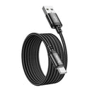 3A Nylon Braided Fast Charging Cable - Type C (X89) 2 Meter