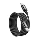 60W PD Nylon Braided Super Fast Charging Cable - USB C to USB C (X89) 2 Meter