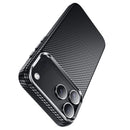 Magnetic Shock Proof Case w/ MagSafe Compatible, Premium T6000 Carbon Fiber Texture, Hidden Ring (AS13) - iPhone 17 Series