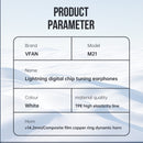 Wired Lightning Earphone w/ Plug & Play (M21)