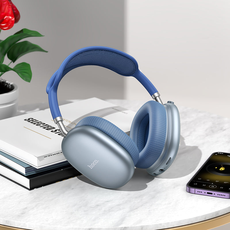 Premium Bluetooth Headset w/ 90 Hours, Colorful Design (W55)