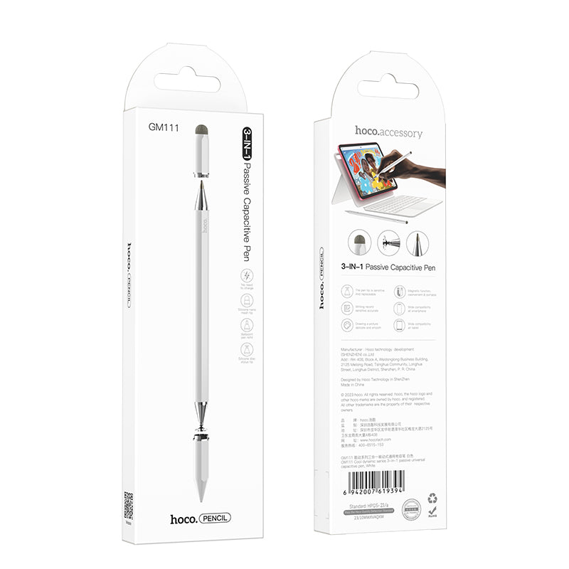 3 in 1 Multi Function Universal Stylus Pen (GM111)