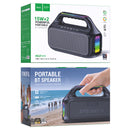 30W Powerful Bluetooth Speaker with LED RGB Light, FM / MicroSD Card / USB / Aux Inputs, TWS Mode (HC47)