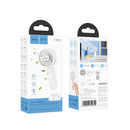 Portable Electric Fan w/ Handheld & Desktop Stand, 3 Speed Adjustable Airflow (HX60)