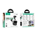 Semi-In-Ear TWS Earbuds with 7 Hours, Carry Case and Snap Hook (EQ30) White