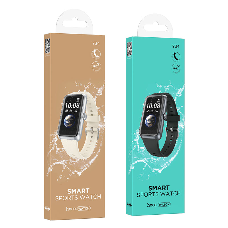 Smart Wrist Band w/ Call Feature, 3~5 Days Battery Life, IP67 Waterproofing (Y34)