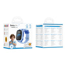Kids Smart Watch 4G with LBS+WiFi Tracking, Video Call, Kids Privacy Protection, Parental Control (Y106)