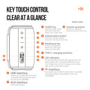 15W Bluetooth Speaker w/ LED Ring Light, IPX6 Waterproof (BS07)