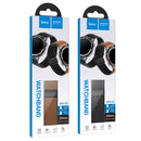 Universal Leather Watch Strap with Magnetic Buckle for Non-Apple Watch including HOCO Watch, Samsung, Huawei, Xiaomi, Vivo, OPPO etc (WH18)