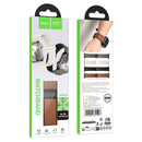 Leather Watch Strap with Magnetic Buckle for Apple Watch (WA34)