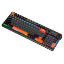 Multifunction Gaming Keyboard with Wired & Wireless Modes, RGB Light, Media Buttons (GM751)