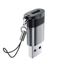 High-Speed USB-C to USB-A Adapter | 10Gbps Data Sync & Fast Charging Dongle (J8)