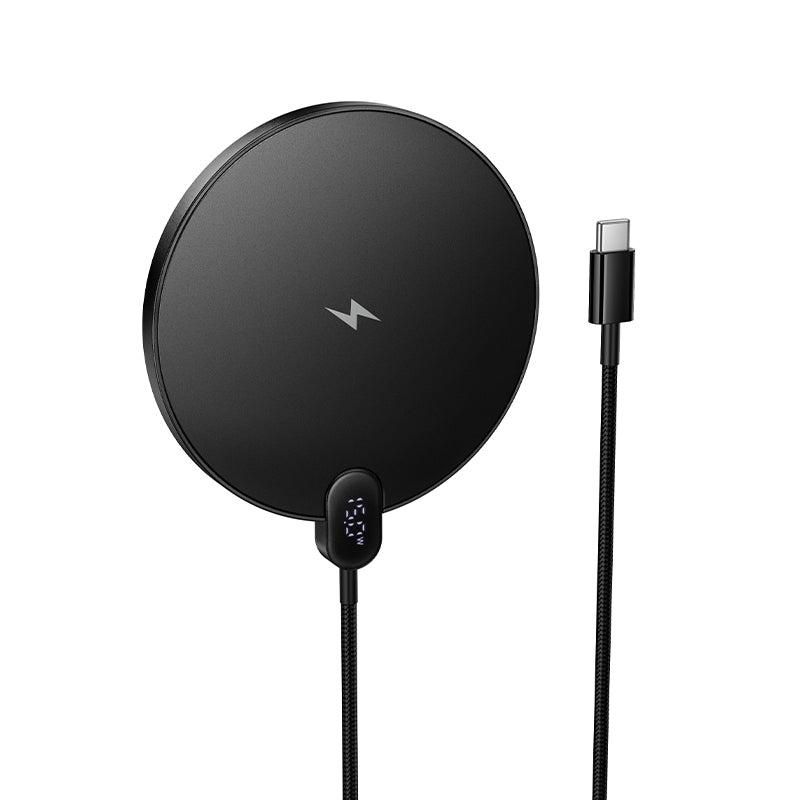 15W Ultra Thin 2 in 1 Wireless Charger w/ LED Charge Status Display (CW62)