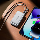 35W PD Fast Charging Power Bank with LED Battery Display, Retractable USB-C Cable, CCC Certification (10000mAh) (M32)