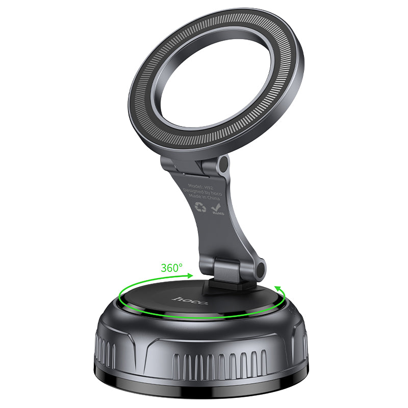Magnetic Multi-Surface Suction Cup Phone Mount with Foldable Arm (H92)