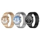 Universal Metallic Watch Strap with Magnetic Buckle for Non-Apple Watch including HOCO Watch, Samsung, Huawei, Xiaomi, Vivo, OPPO etc (WH16)