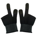 Mobile Gaming Finger Sleeves (2-Pack) Ultra-Thin Silver Fiber (GA21)