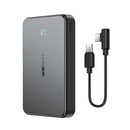 Magnetic 22.5W PD+QC Wireless Charging Power Bank with LED Battery Display, 16mm Ultra Thin, Detachable Cable, CCC Certification (10000mAh) (M31)