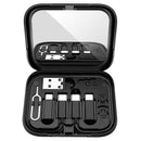 6-in-1 Multi-Function Portable USB Cable Kit with Mirror (U114)