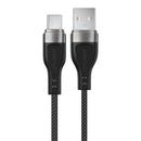 3A/60W Super Durable Zinc Alloy Nylon Braided Cable w/ Magnetic Anti-Tangle (C11)