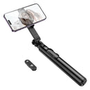Premium Bluetooth Selfie Stick w/ 1.5m Tripod, V5.2 Remote, Magnetic Phone Holder (K25)