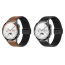 Universal Leather Watch Strap with Magnetic Buckle for Non-Apple Watch including HOCO Watch, Samsung, Huawei, Xiaomi, Vivo, OPPO etc (WH18)