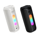 8W Bluetooth Speaker with 6 Hours, LED Colorful Light, FM / TWS Mode (HC50)