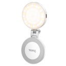 3-in-1 Magnetic LED Fill Light with Foldable Kickstand & Makeup Mirror, MagSafe Compatible (K161)