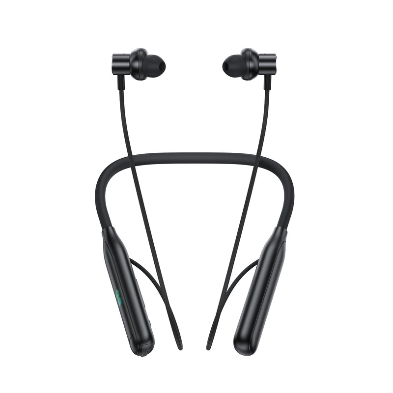 Sports Bluetooth Earphone w/ 130 Hours Long Battery Life, Battery % Display (N4)