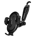 Ultra Thin Rear View Mirror Phone Holder w/ Dual Joint (H88)