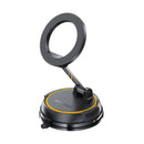 Premium Magnetic Phone Holder for Windshield & Dashboard w/ Ring Shape N52 Strong Magnet, Multi Way Adjustable (D55)