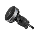 Qi2 15W Magnetic Wireless Charging Air Vent Phone Holder w/ Ice Cooling, Ambient Light (D40)