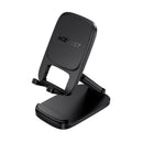 Premium Foldable Desktop Phone Stand | Adjustable Dual-Axis Mobile Holder with Retractable Arm (E45)