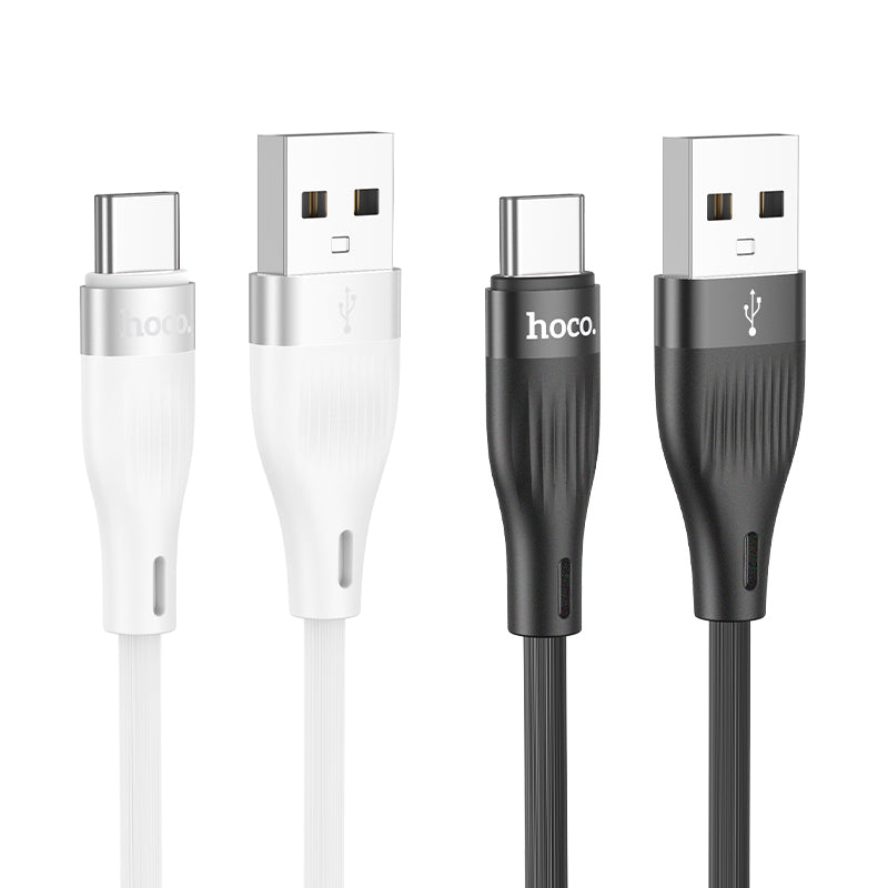 Fast Charging Sturdy & Durable Data Cable w/ Strong Shell, Non Slip Knurling (DU45)