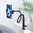 Flexible Gooseneck Tablet & Phone Mount | 360° Adjustable "Lazy Holder" Stand for Bed & Desk (E40)